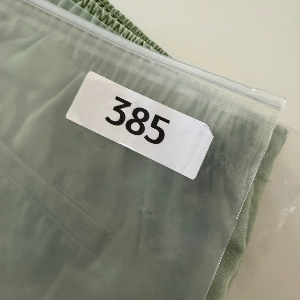 Lands' End Men's XL Green Elastic Waist Cotton Canvas Shorts 5